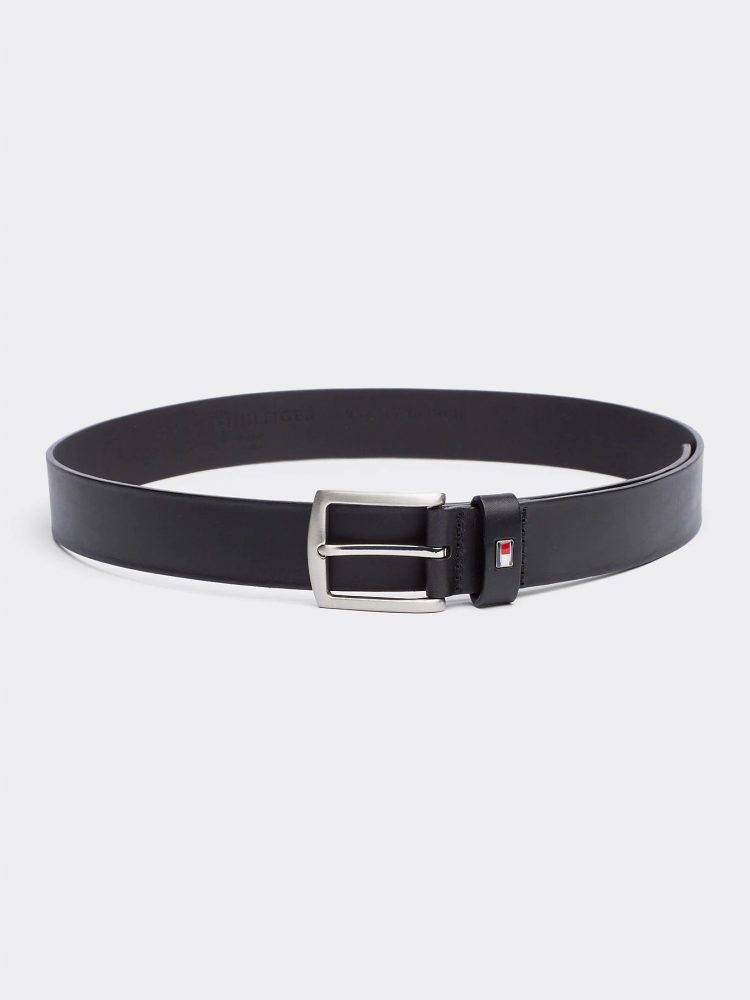 Tommy Hilfiger - New Denton Belt 3.5, für Herren, Schwarz, Größe 110