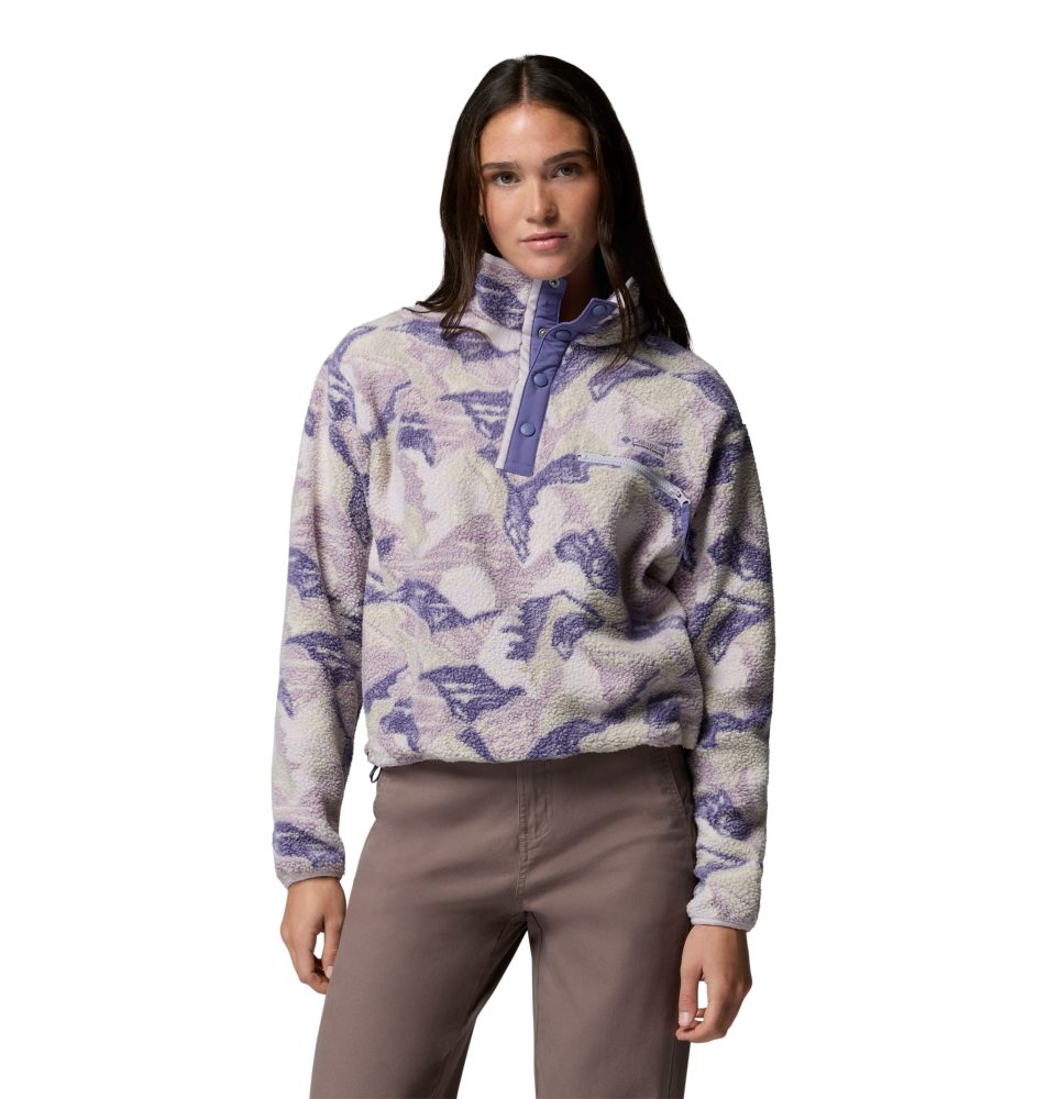 Columbia Damen Helvetia II Printed Cropped Pullover