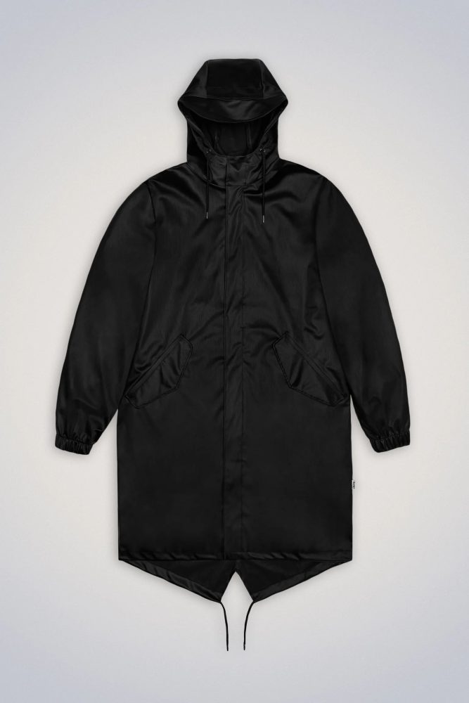 RAINS - Parka, für Herren, Black, Größe L