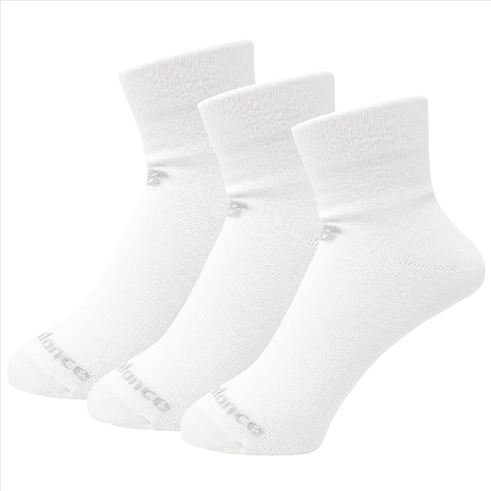 New balance NB PF Cotton Flat Knit Ankle Socks 3 Pair-L L