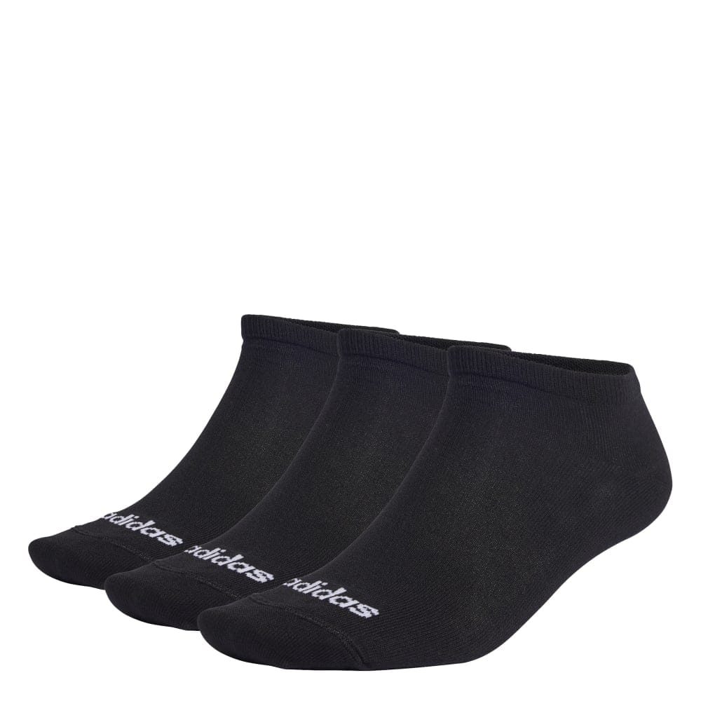 adidas - T Lin Low 3p-46-48, für Herren, Schwarz, Größe 46-48