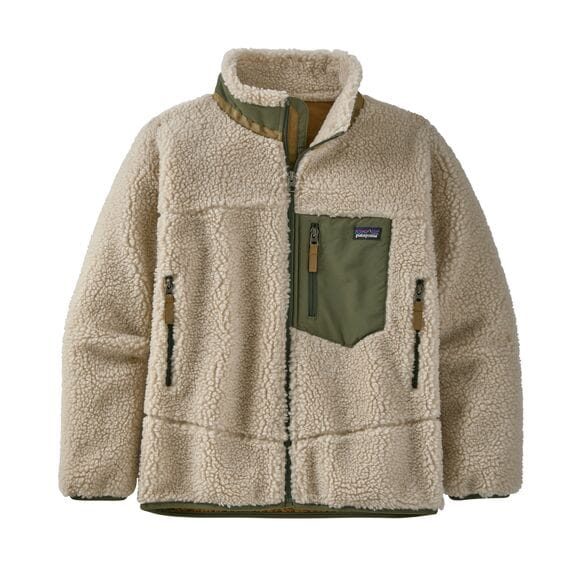 Patagonia - K's Retro-X Jkt-XS, Retro-X Jacke, XS, Beige