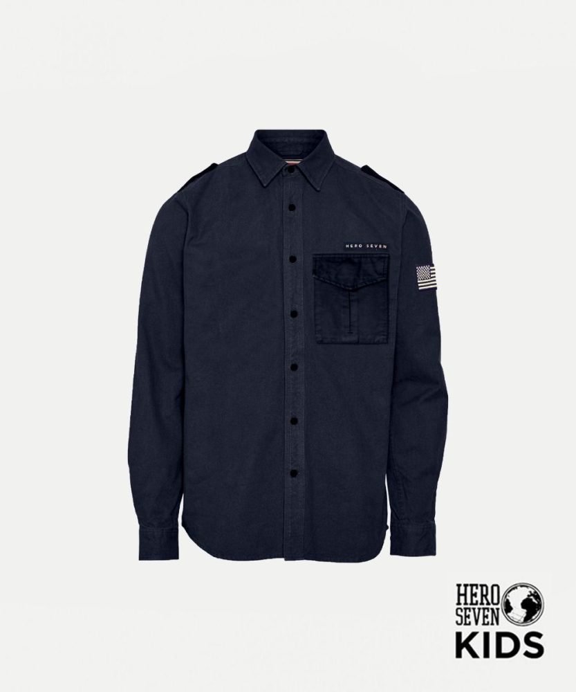 Hero Seven - Smq Shirt-8, 25, Marine