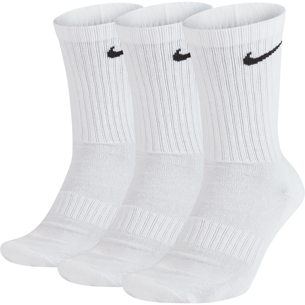 Nike - Triopack, wadenlange Sp-Sock, für Herren, Weiss, Größe S