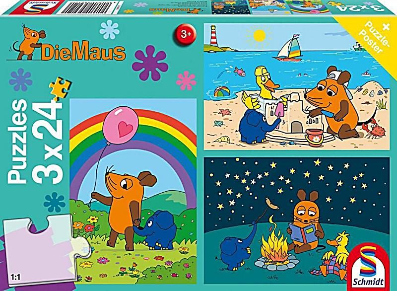 Die Maus, Gute Freunde (Kinderpuzzle)