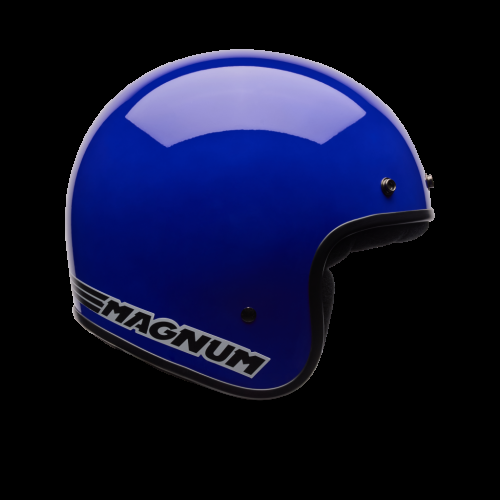 Bell Moto Magnum Solid Jethelm - blau