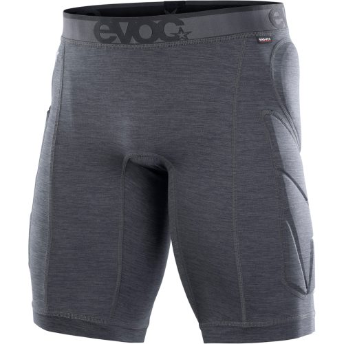 Evoc Crash Pant Protektorenhose für Damen und Herren grau /  carbon grey, Grösse: L
