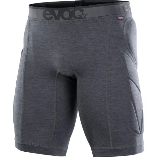 Evoc Crash Pant Protektorenhose für Damen und Herren grau /  carbon grey, Grösse: L