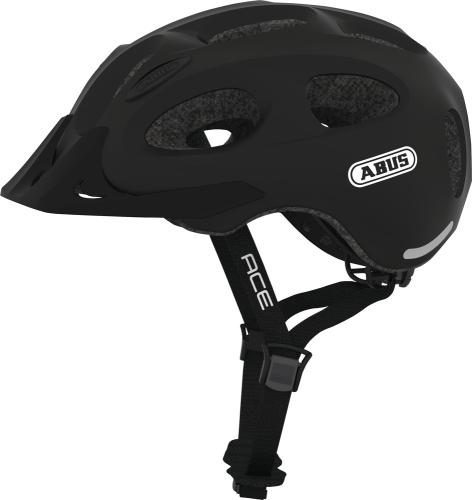 ABUS Velohelm Kinder Youn-I ACE - Velvet Black
