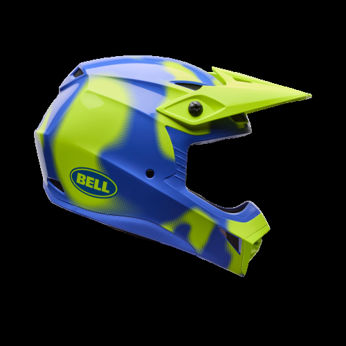 Bell Moto Yth Mx-10 Mips Camo Motocross Helm - gelb