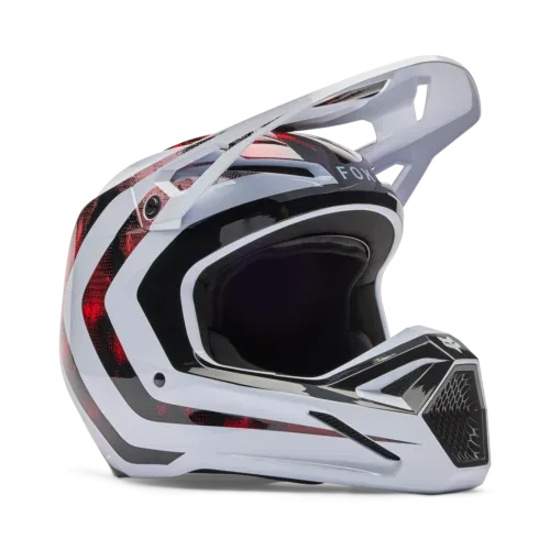 Fox Racing V1 Kairos Helm WEISS