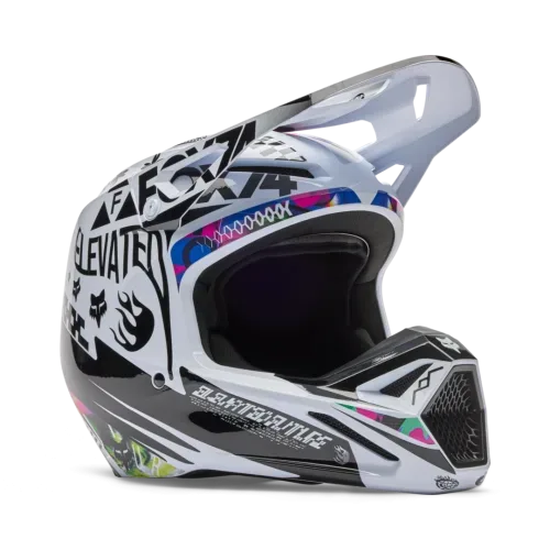 Fox Racing V1 Image Cosmo Helm WEISS
