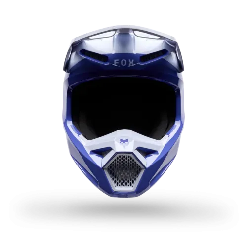 Fox Racing Yth V1 Noble Helm BLAU