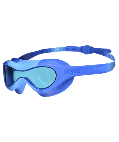 Arena Kids Spider Mask Schwimmbrille blau, Harte GläserUnverspiegelte Gläser