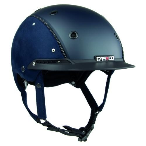 Casco Champ 3 Nubuk Reithelm - Nachtblau