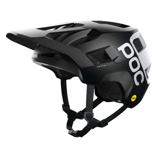 POC Kortal Race MIPS Velohelm - Uranium Black / Matt Hydrogen White
