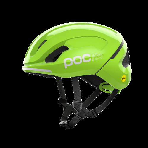 POC Velohelm Kinder POCito Omne MIPS - Fluorescent Yellow/Green