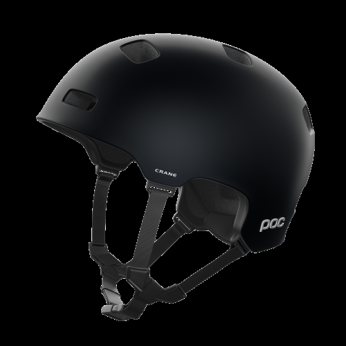 POC Crane MIPS Velohelm - Uranium Black Matt