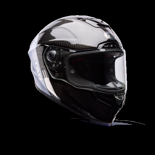 Bell Moto Racestar DLX Flex Strike - weiss