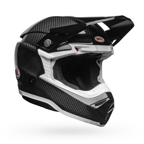 Bell Moto-10 Sphr Glone sizes Bk/Wh - schwarz