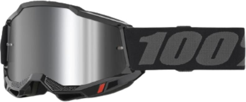 100percent ACCURI 2 Goggle - black mirror silver lens