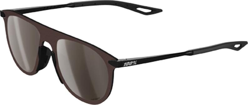 100% Legere Coil Brille Matte Black - Hiper Silver Mirror Le