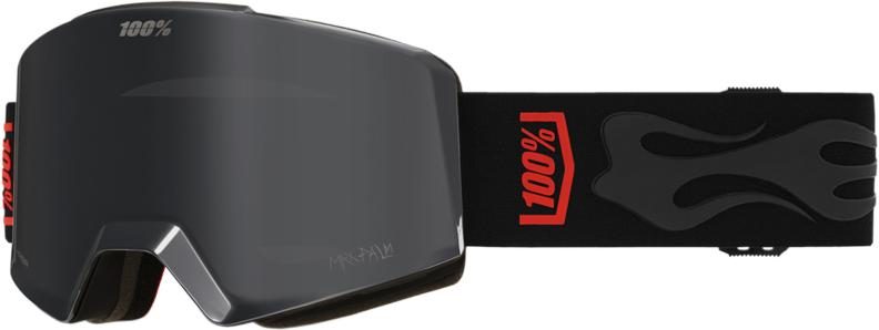 100% Norg Hiper Goggle Max Palm - Mirror black Lens