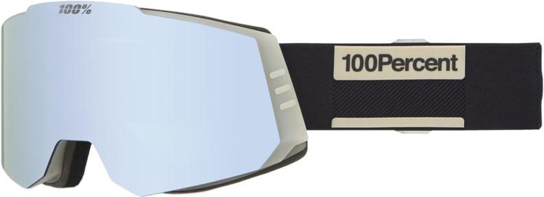 100% Snowcraft Hiper Goggle Slick - Mirror White Lens