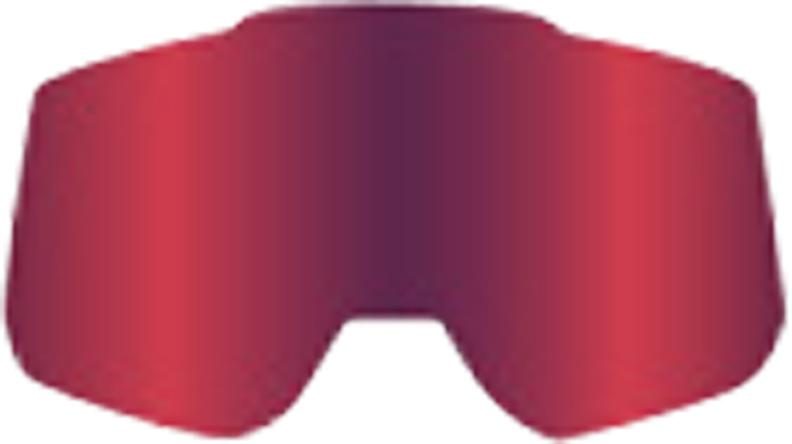 100% NORG Replacement - HiPER Dual Pane Mirror Dark Red Lens