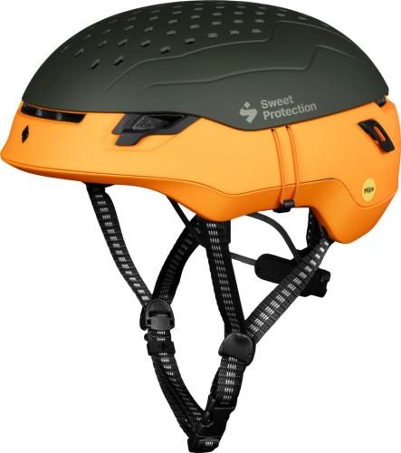 Sweet Protection Skihelm Ascender MIPS - maze green/sunburst