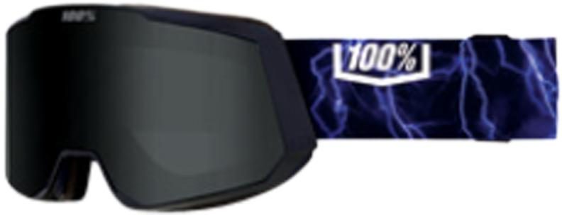 100% SNOWCRAFT XL HiPER Goggle Clinch - Mirror Black Lens