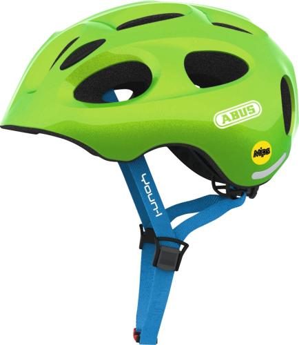ABUS Velohelm Kinder Youn-I MIPS - Sparkling Green