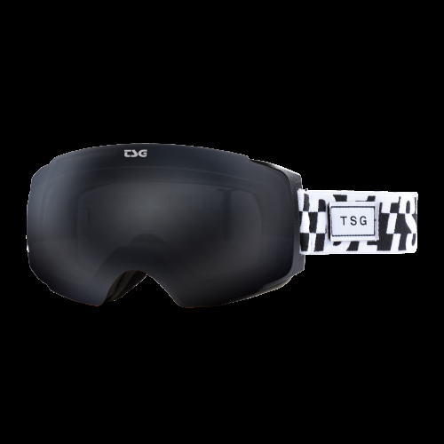TSG Skibrille Two - white-black