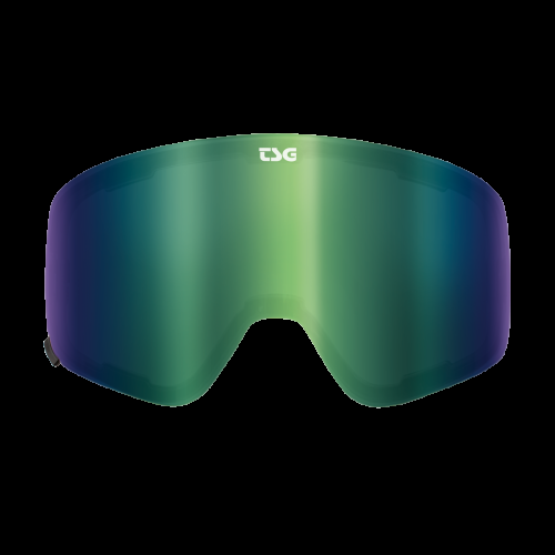 TSG Ersatzlinse Goggle Four - green chrome