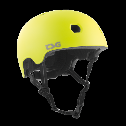 TSG Velohelm Kinder Meta Solid Color - satin acid yellow