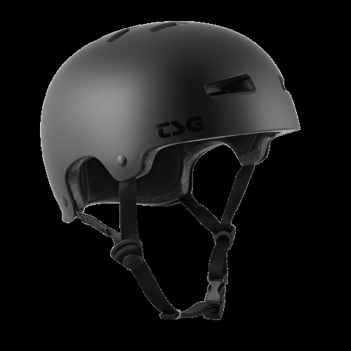 TSG Velohelm Evolution Solid Color - satin dark black
