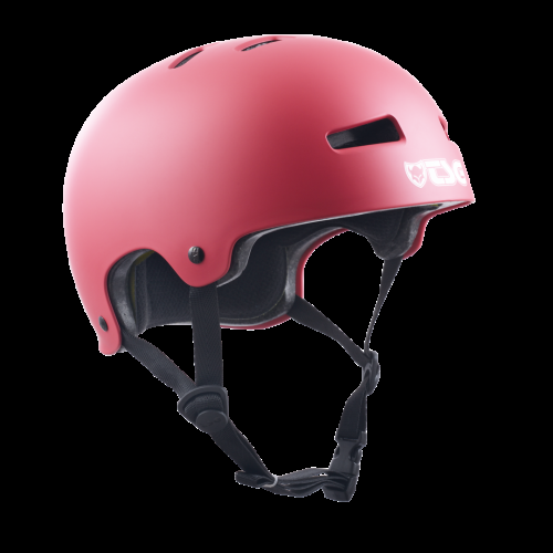 TSG Velohelm Evolution Solid Color - satin gentle red