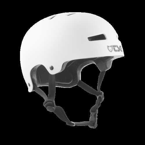 TSG Velohelm Kinder Evolution Solid Color - satin white