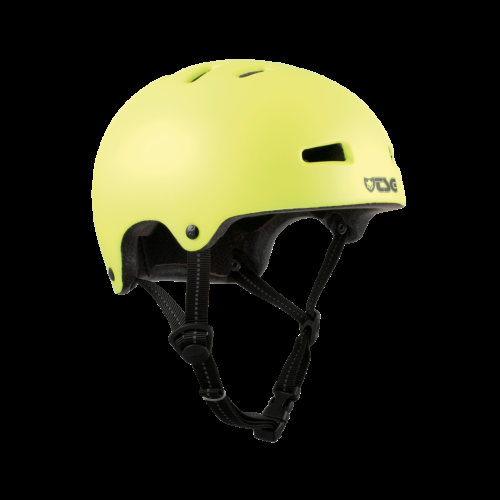 TSG Velohelm Kinder Nipper Mini Solid Color - satin acid yellow