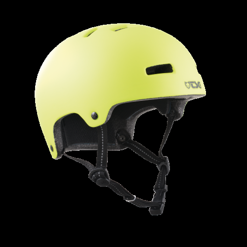 TSG Velohelm Kinder Nipper Maxi Solid Color - satin acid yellow