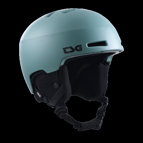 TSG Skihelm Tweak Solid Color - satin oil blue