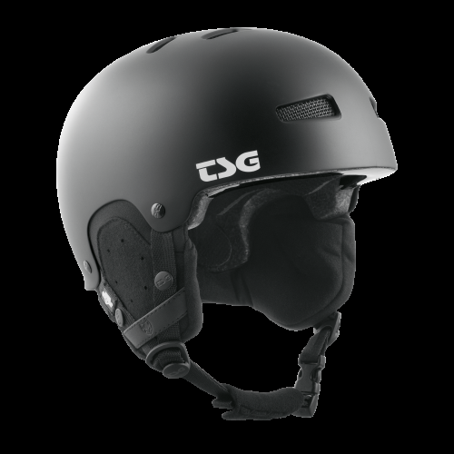 TSG Kinder Skihelm Gravity Solid Color - satin black