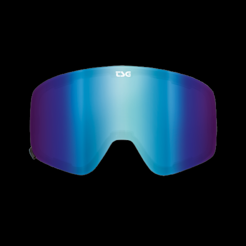 TSG Ersatzlinse Goggle Four S - blue chrome