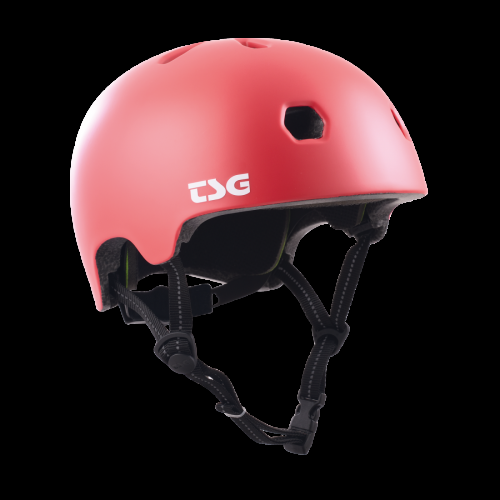 TSG Velohelm Kinder Meta Solid Color - satin gentle red