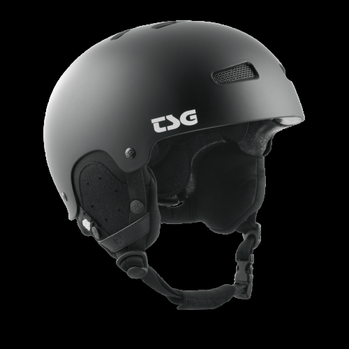 TSG Skihelm Arctic Kraken Solid Color - satin black
