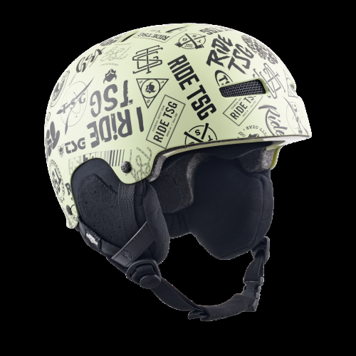 TSG Kinder Skihelm Gravity Graphic Design - sticky matcha