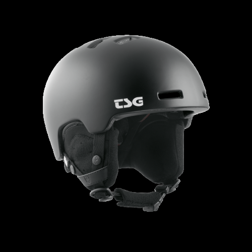 TSG Kinder Skihelm Arctic Nipper Mini Solid Color - satin black