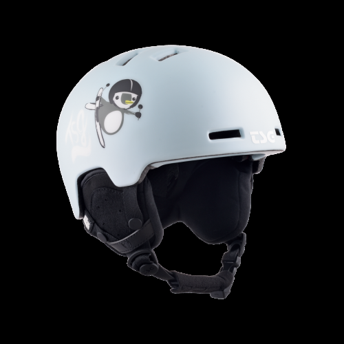 TSG Kinder Skihelm Arctic Nipper Mini Graphic Design - penguin pals