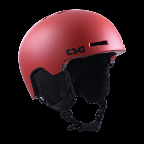 TSG Skihelm Vertice Solid Color - satin pale red