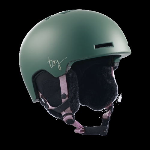 TSG Damen Skihelm Vertice Solid Color - satin foliage green